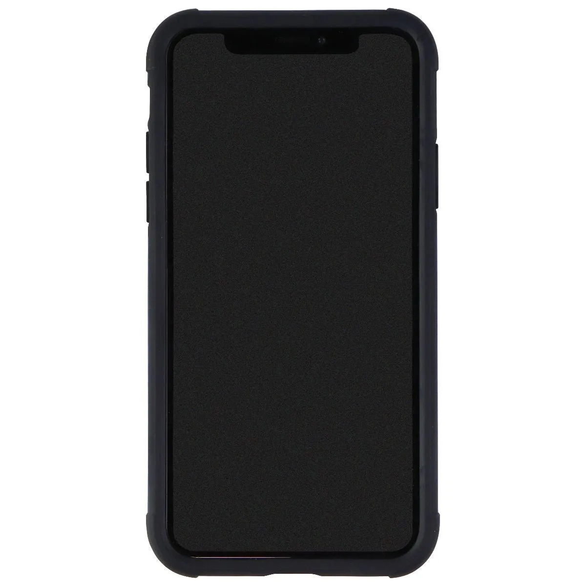Verizon Rubberized Slim Case for Apple iPhone XS and iPhone X - Blue/Black